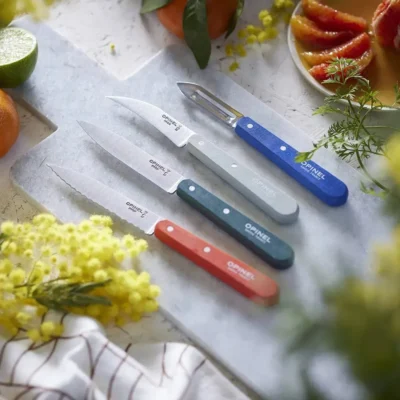 Комплект кухненски ножове и белачка Opinel Les Essentiels - Primo Set