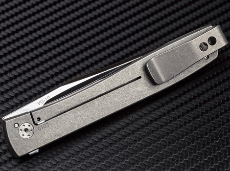 knife.bg-Boker Plus Urban Trapper Тънък и Елегантен Джобен Нож с Титаниева Дръжка и VG-10 Стомана-2 Boker Джобен Нож с Титаниева Дръжка