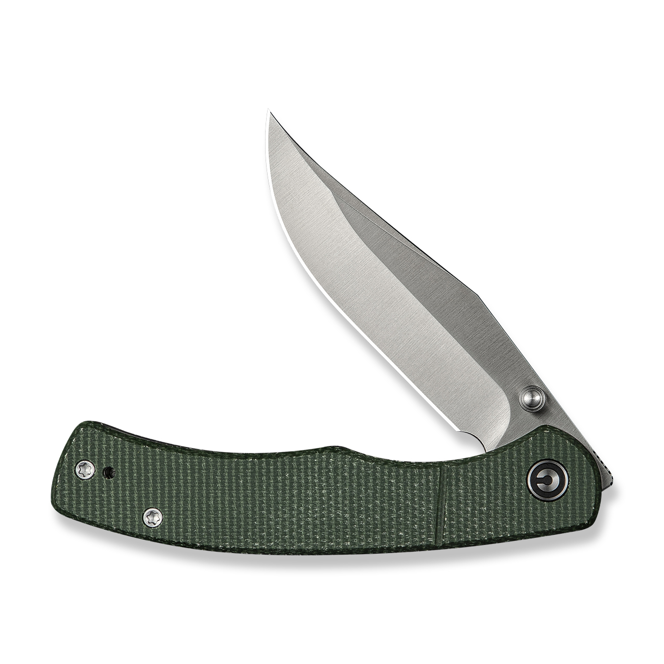 knife.bg-CIVIVI Clingman Green Canvas Micarta Сгъваем Джобен Нож с Nitro-V Стомана и Фронтален Флипер 3 джобен нож civivi canvas зелен