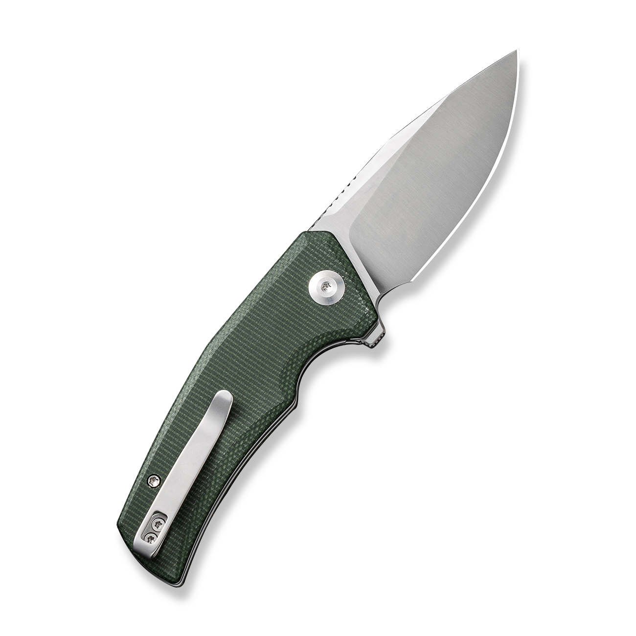 knife.bg-CIVIVI Regulatron Micarta Green Сгъваем нож с Nitro-V стомана и зелена Micarta дръжка 2 Джобен нож CIVIVI Regulatron Micarta Green