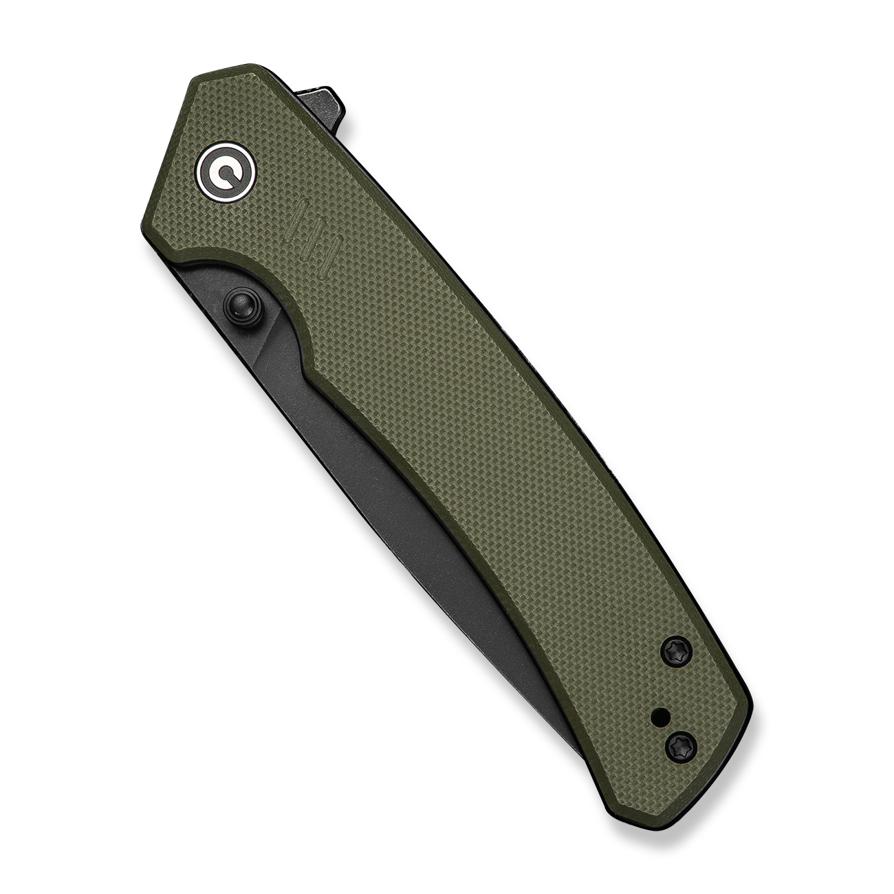 knife.bg-Джобен нож CIVIVI Merit OD Green G10 - 14C28N стомана, Liner Lock заключване, Drop Point острие 4 джобен нож civivi merit зелен