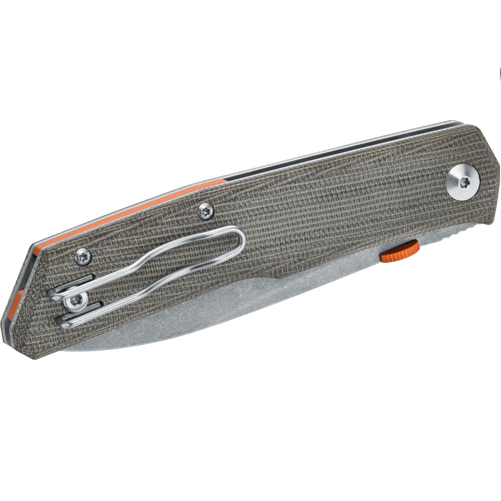 knife.bg-Fox Knives The Sicilian OD Green Micarta Сгъваем нож с Becut стомана и зелена Micarta дръжка-12 сгъваем нож fox с микарта