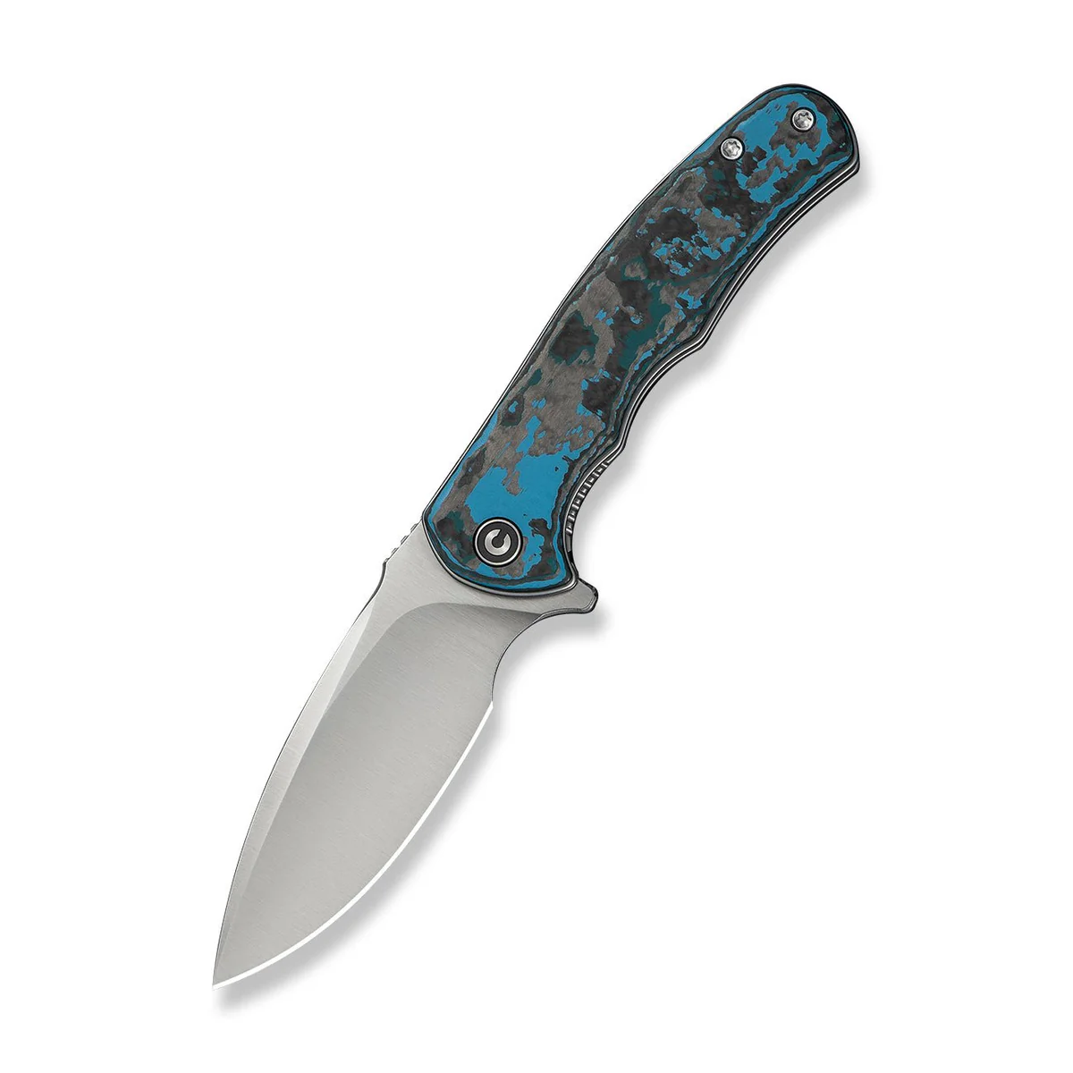knife.bg-Лимитиран сгъваем нож CIVIVI Mini Praxis Arctic Storm - CPM S35VN стомана, Fat Carbon дръжка, уникален сериен номер сгъваем нож civivi mini praxis лимитиран