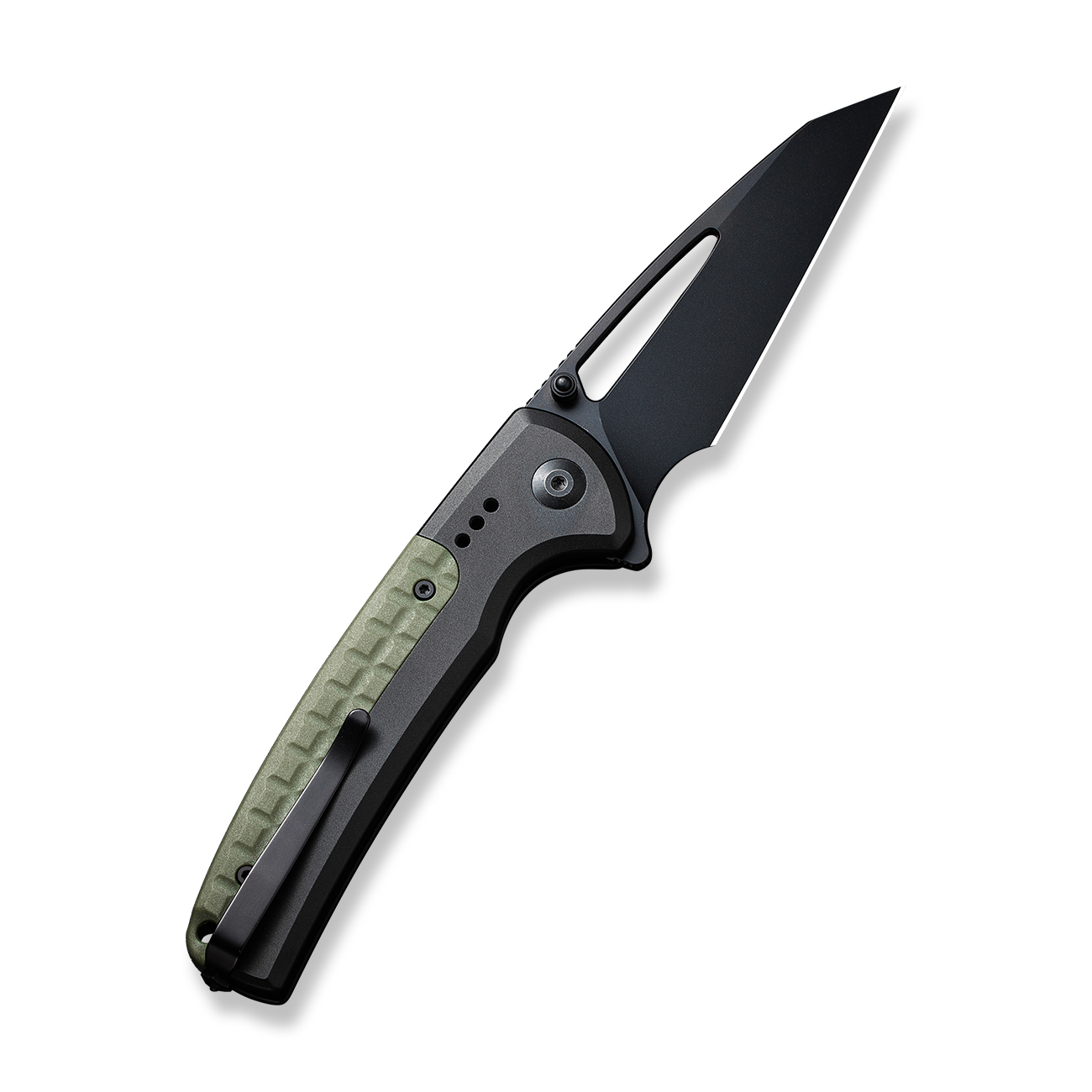 knife.bg-Сгъваем джобен нож CIVIVI Sentinel Strike K110, Алуминиева дръжка, Черен Зелен 2