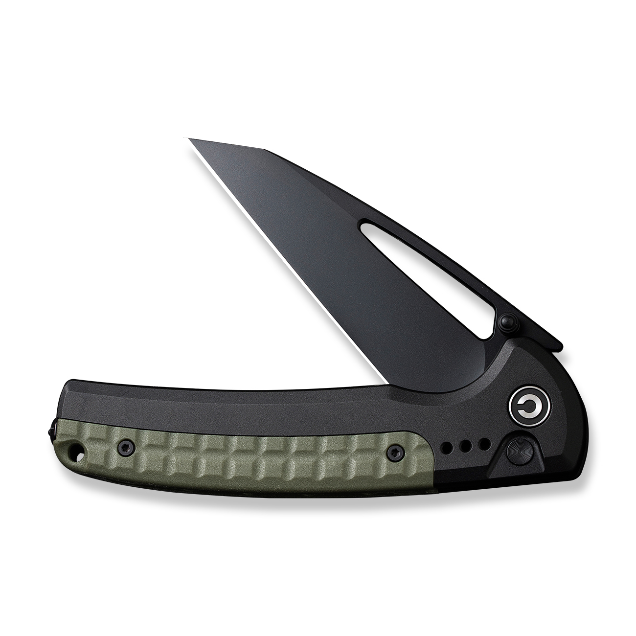 knife.bg-Сгъваем джобен нож CIVIVI Sentinel Strike K110, Алуминиева дръжка, Черен Зелен 3 Джобен нож CIVIVI Sentinel Strike Aluminum Black & OD Green FRN