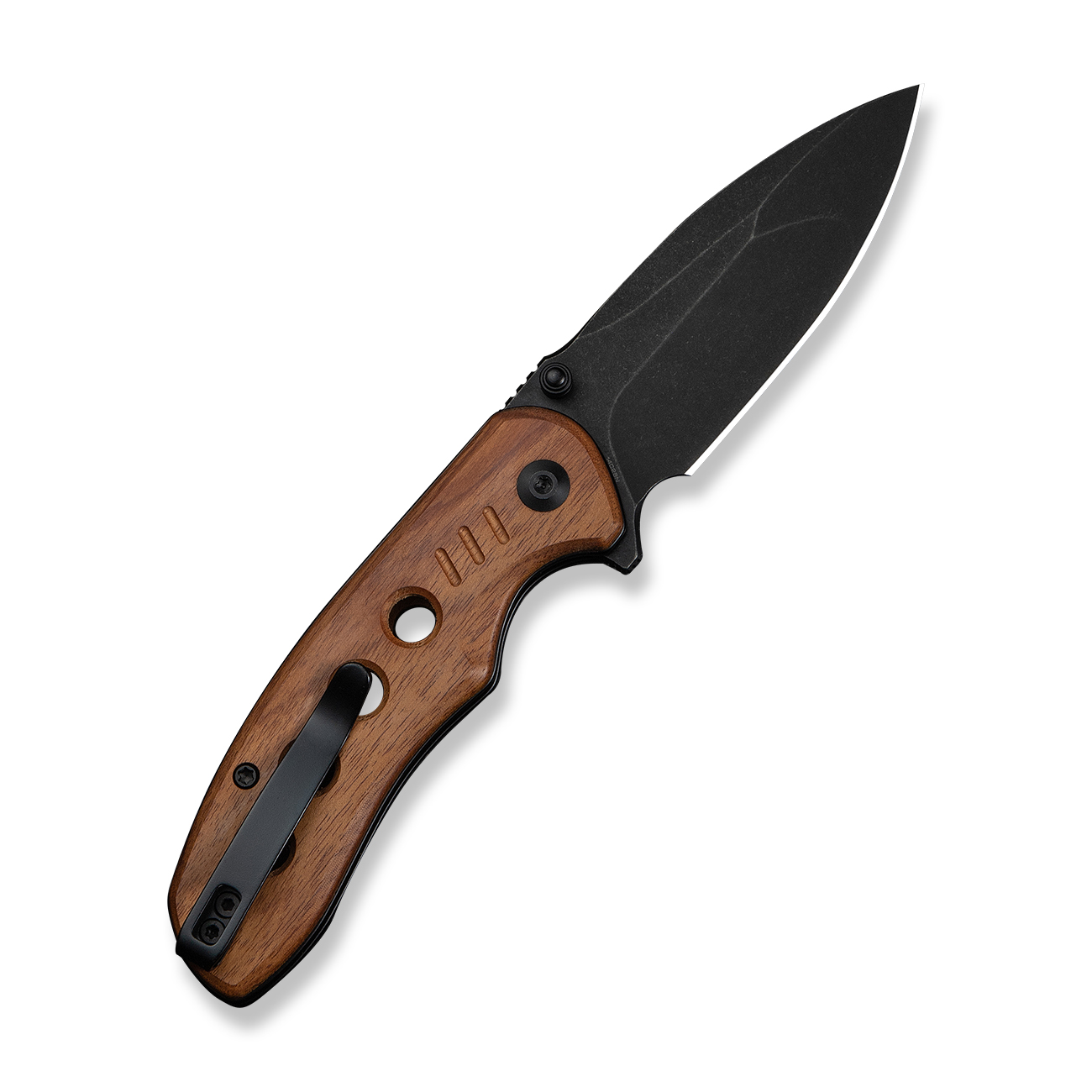 knife.bg-Сгъваем джобен нож CIVIVI Triptych Guibourtia Wood - 14C28N стомана и дървена дръжка-1 Сгъваем джобен нож CIVIVI - стомана и дървена дръжка