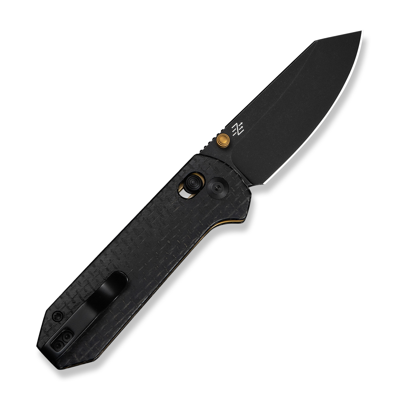 knife.bg-Сгъваем джобен нож CIVIVI Yonder Black Burlap Micarta - Най-добър Buy на Blade Show 2024, стомана 14C28N-3 джобен нож civivi черна микарта