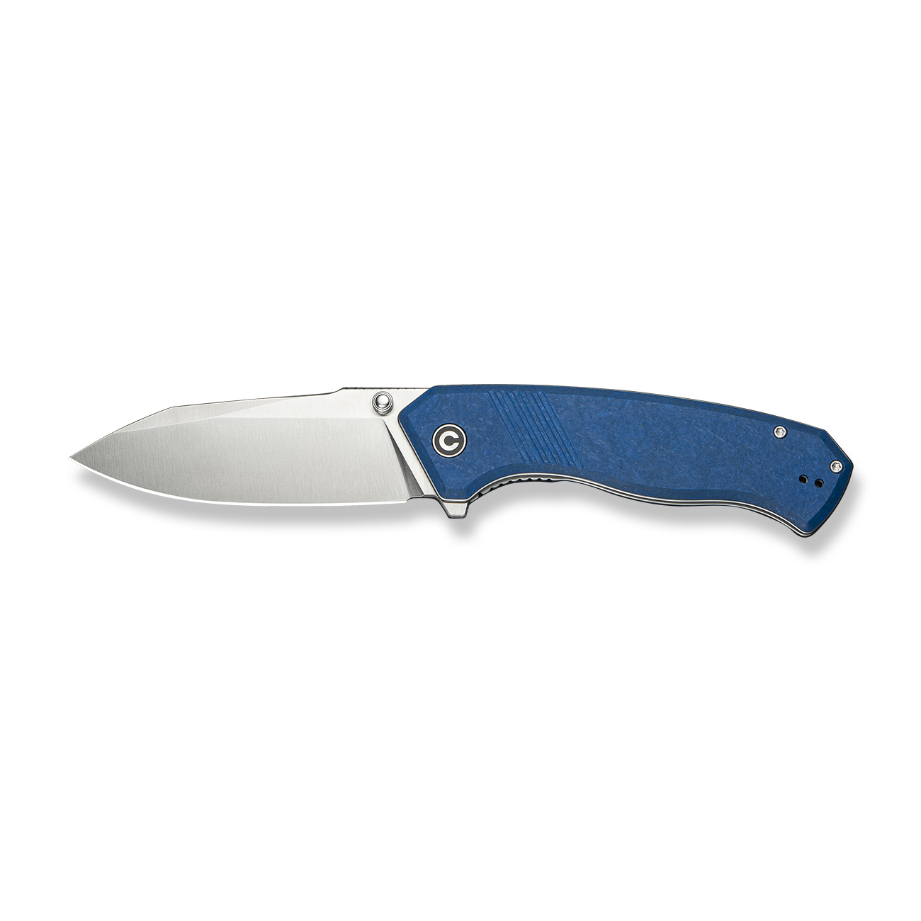 knife.bg-Сгъваем нож CIVIVI Placoid Blue Shredded G10 14C28N острие, Liner Lock заключване-3 джобен нож civivi