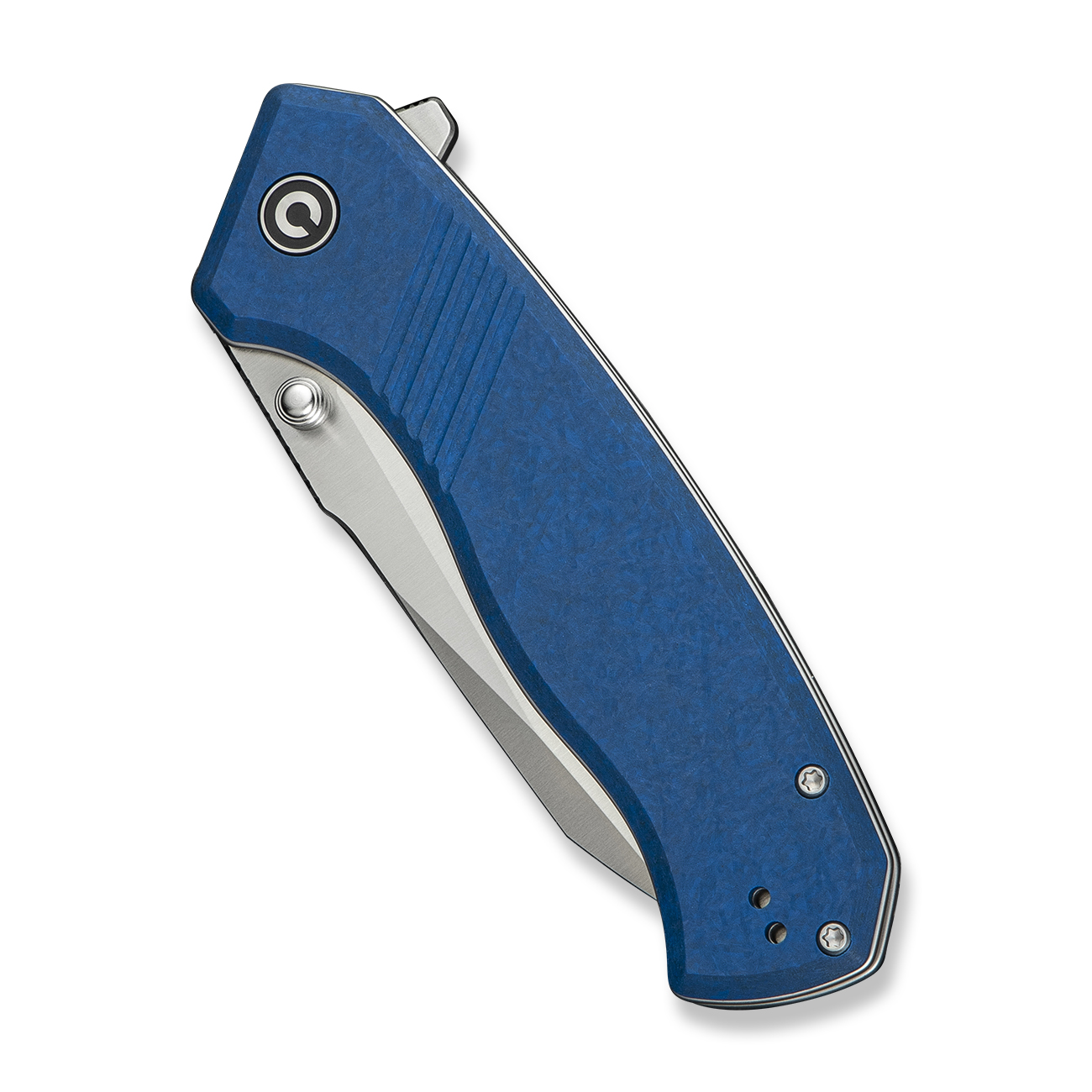 knife.bg-Сгъваем нож CIVIVI Placoid Blue Shredded G10 14C28N острие, Liner Lock заключване-7 сгъваем нож civivi синя g10 дръжка