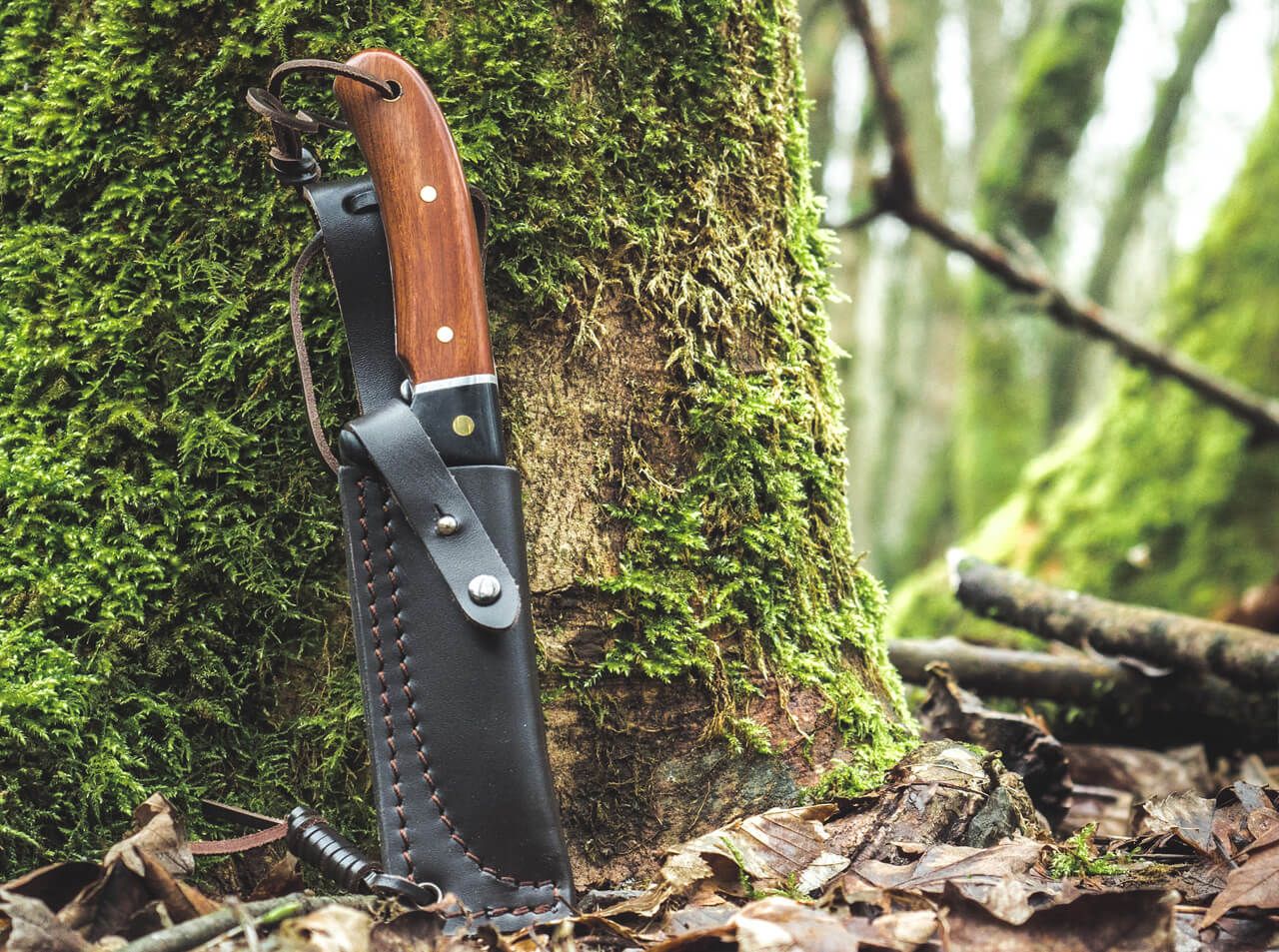 knife.bg-Туристически нож Boker Magnum Elk Hunter Special с фиксирано острие и кожена кания 6 Туристически нож Boker Magnum Elk Hunter Special