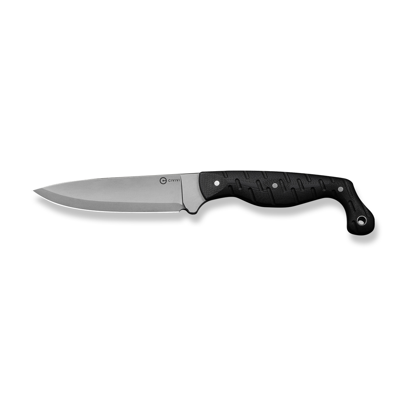 knife.bg-Туристически Нож CIVIVI MDRN Hunter Black G10 с Nitro-V Стомана и Kydex Калъф-2 фиксиран нож за лов civivi
