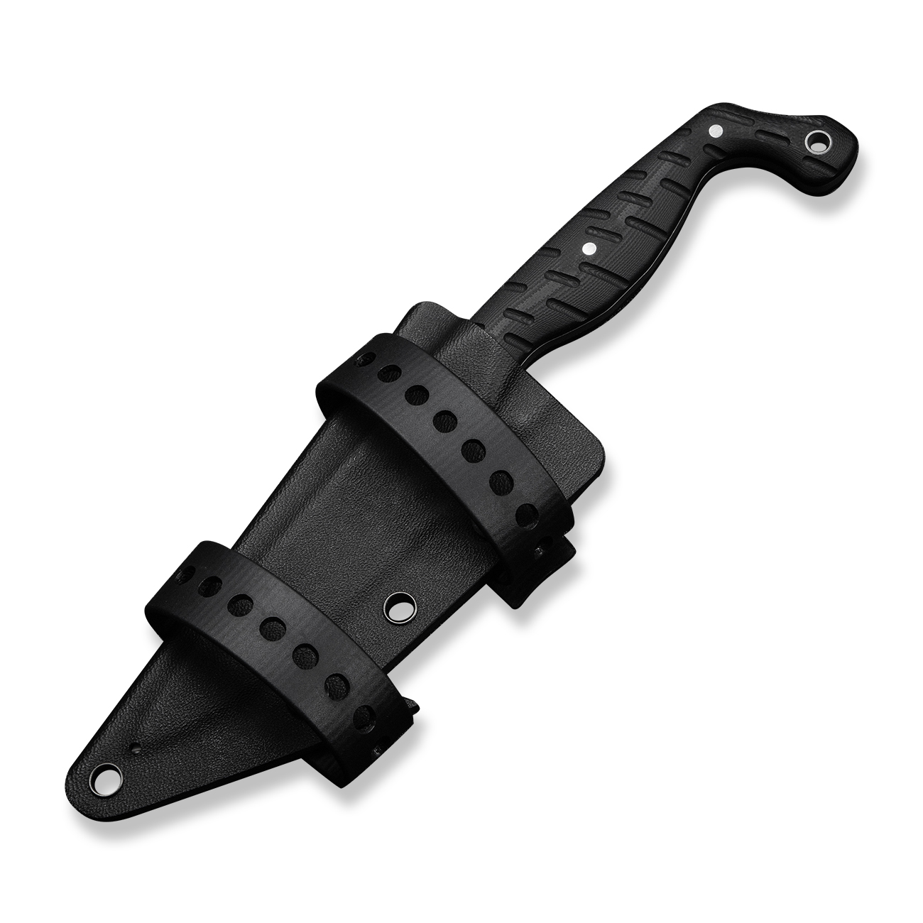 knife.bg-Туристически Нож CIVIVI MDRN Hunter Black G10 с Nitro-V Стомана и Kydex Калъф-4 фиксиран нож за лов civivi