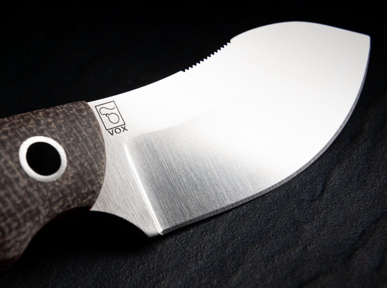 knife.bg-Туристически нож с фиксирано острие Boker Plus Nessmi Pro D2 стомана и микарта дръжка-2