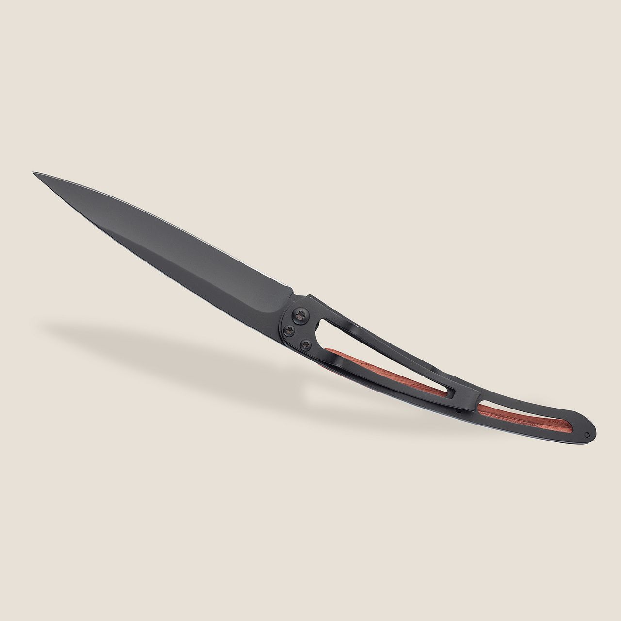 knife.bg-Ултралек джобен нож Deejo 37g Coral Wood Astro - Сгъваем нож с дървена дръжка и уникален дизайн-4 Сгъваем нож Deejo с дървена дръжка