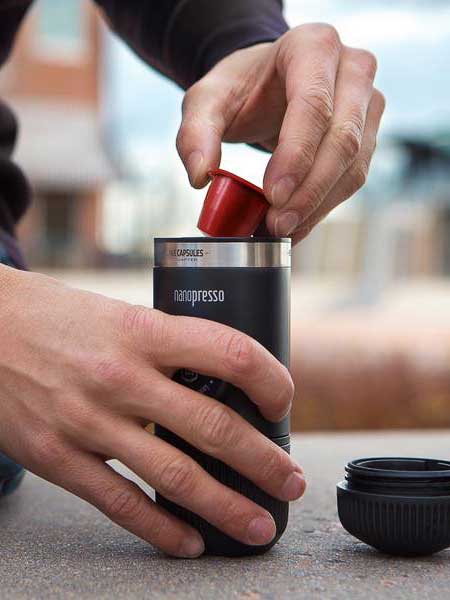 knife.bg-Адаптер за капсули Nespresso – Wacaco 2 Nespresso за Wacaco Nanopresso