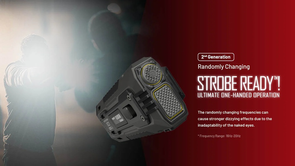 knife.bg-Тактически LED фенер Nitecore EDC37 8000lm - за професионална употреба с лъч 420 метра-6 knife.bg-Тактически LED фенер Nitecore EDC37 8000lm - за професионална употреба с лъч 420 метра-