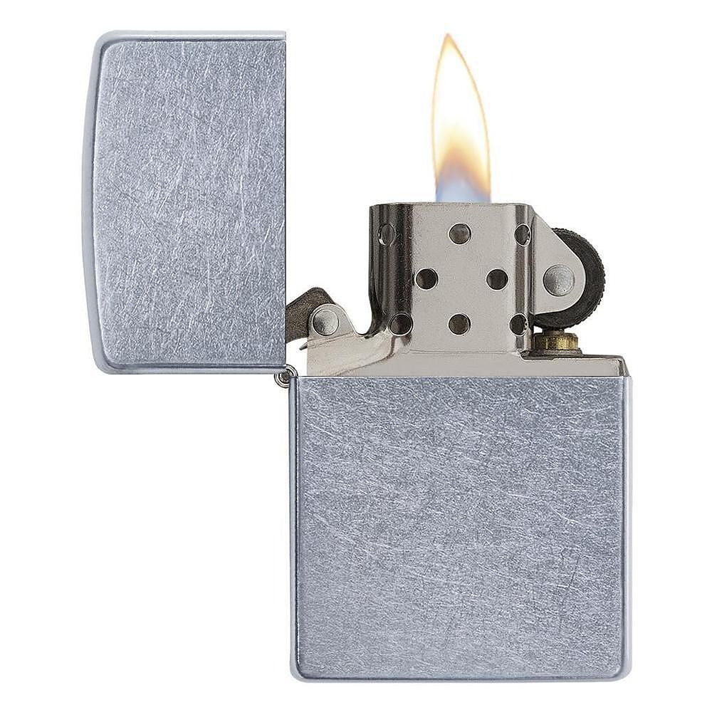 knife.bg-Запалка Zippo 207 Street Chrome-1 Запалка Zippo 207 Street Chrome