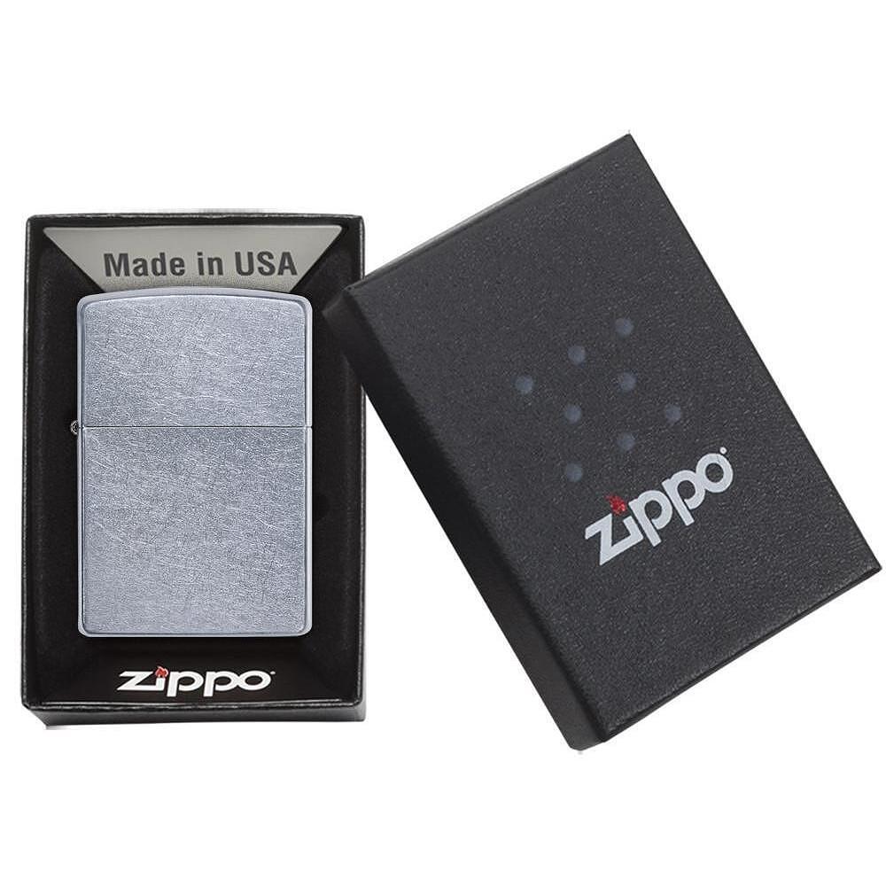 knife.bg-Запалка Zippo 207 Street Chrome-5