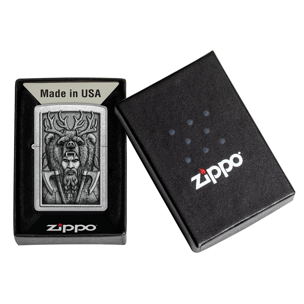knife.bg-Запалка Zippo - Barbarian Design-1 Запалка Zippo - Barbarian Design