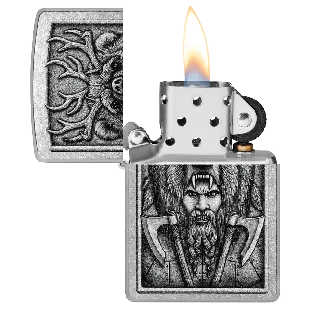 knife.bg-Запалка Zippo - Barbarian Design-3
