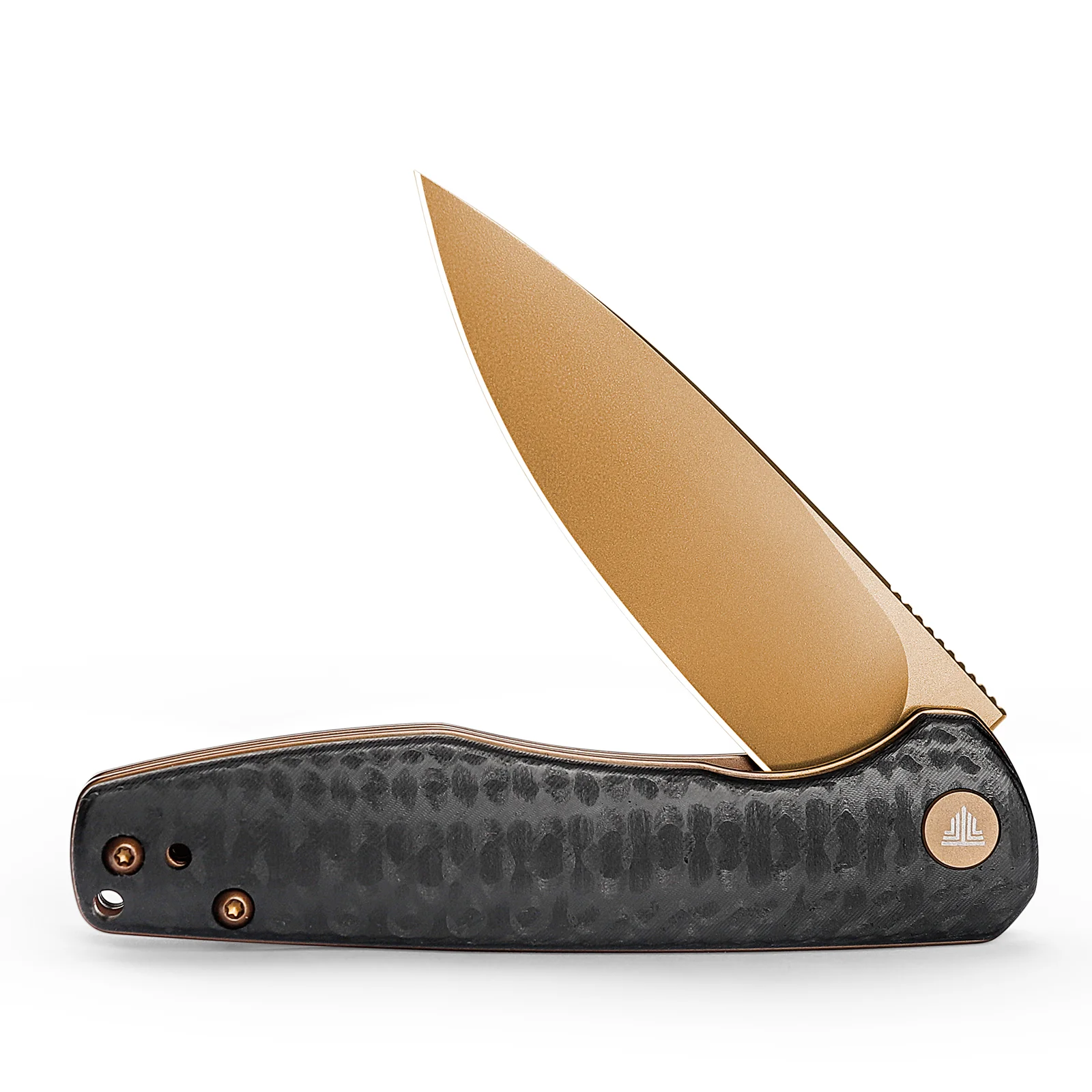 Knife.bg-EDC сгъваем нож TRIVISA Hummingbird- 14C28N Carbon Fiber G10-3 джобен сгъваем нож TRIVISA Hummingbird с карбонова дръжка