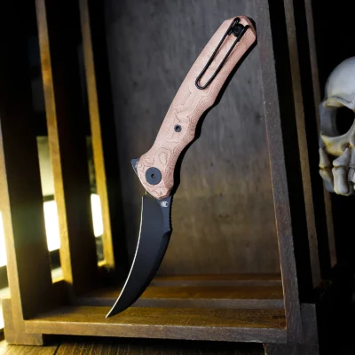 EDC сгъваем нож TRIVISA Lacerta - 14C28N Copper Foil