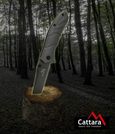 Сгъваем нож с титаниево покритие Cattara