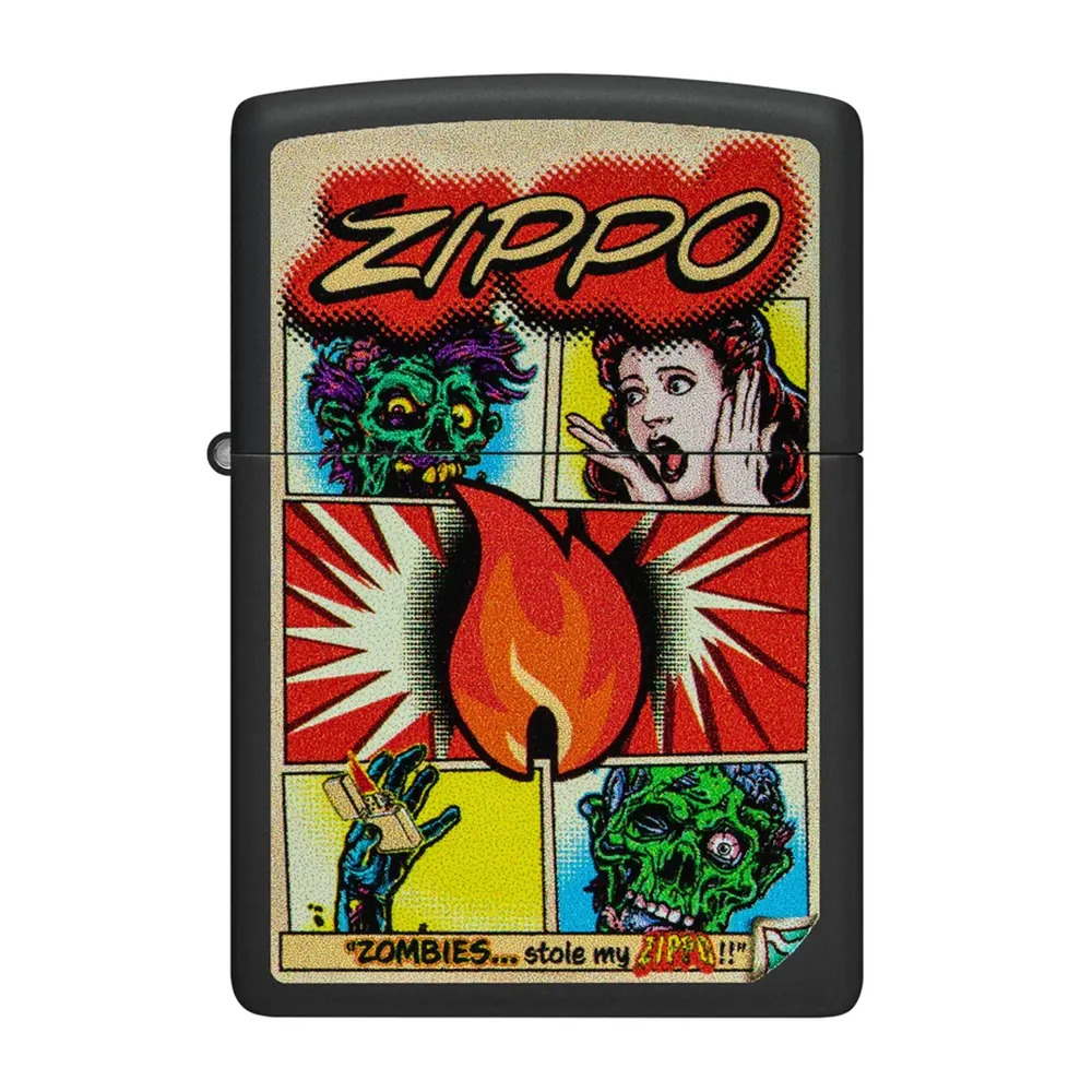 knife.bg-Запалка Zippo - Comic Zombies Design-1 Запалка Zippo - Comic Zombies Design