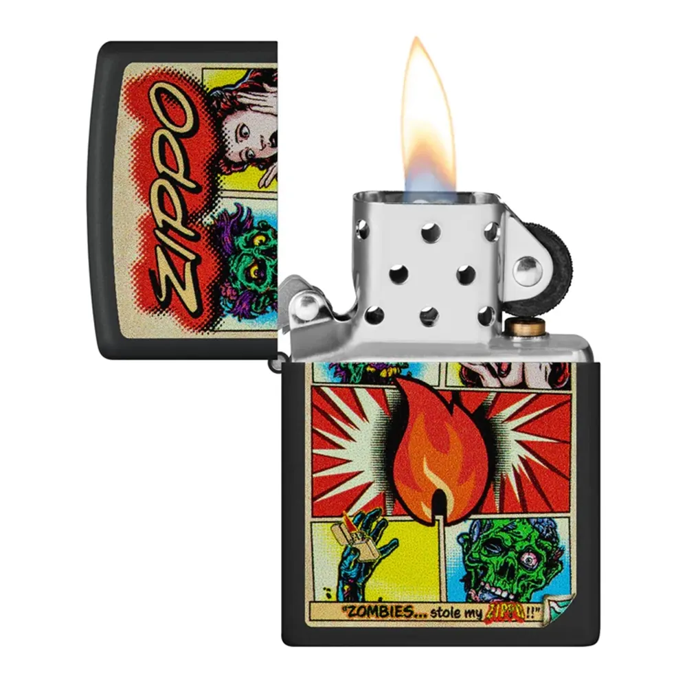 knife.bg-Запалка Zippo - Comic Zombies Design-2 Запалка Zippo - Comic Zombies Design