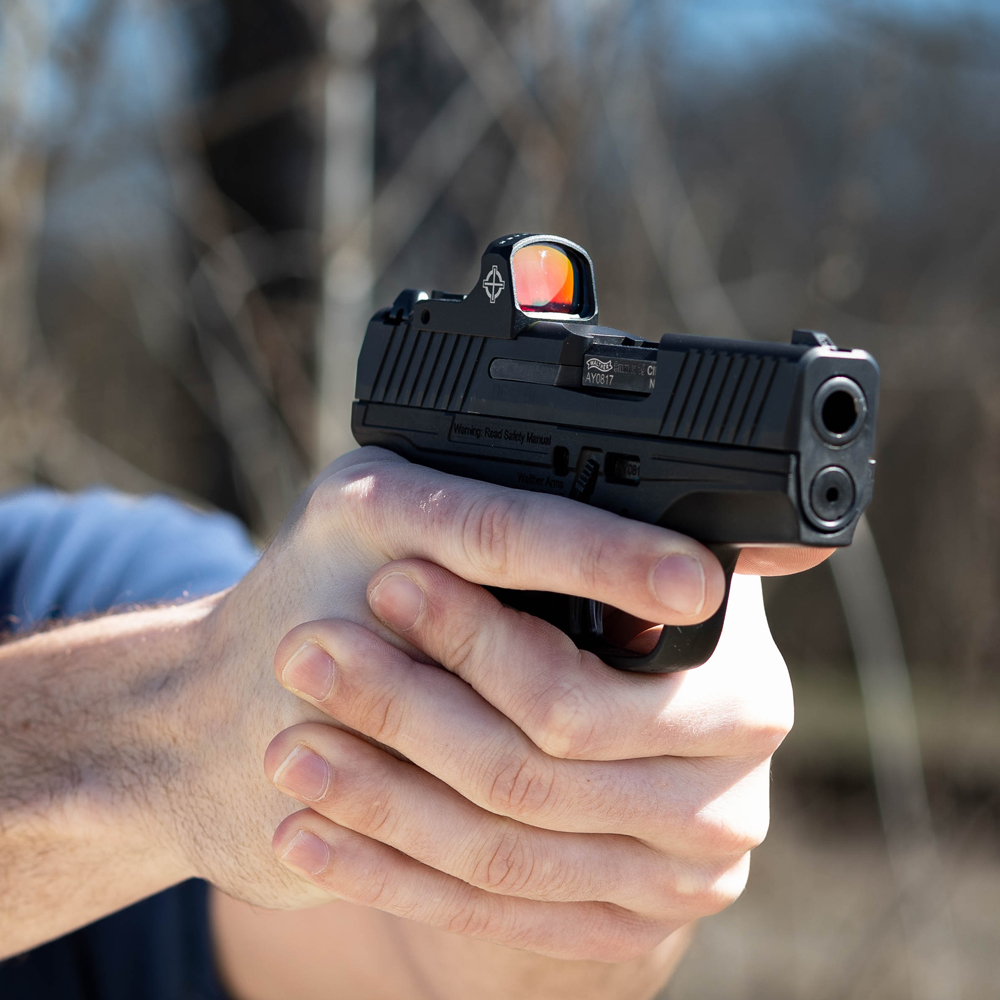 knife.bg-Компактен пистолетен бързомер Sightmark Mini Shot A-Spec M3-14 Ред дот бързомер за пистолет