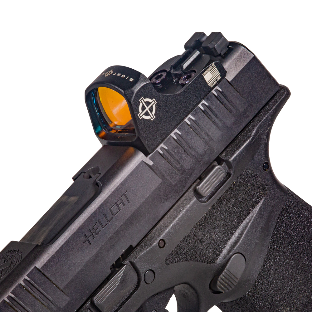 knife.bg-Компактен пистолетен бързомер Sightmark Mini Shot A-Spec M3-8 Ред дот бързомер за пистолет