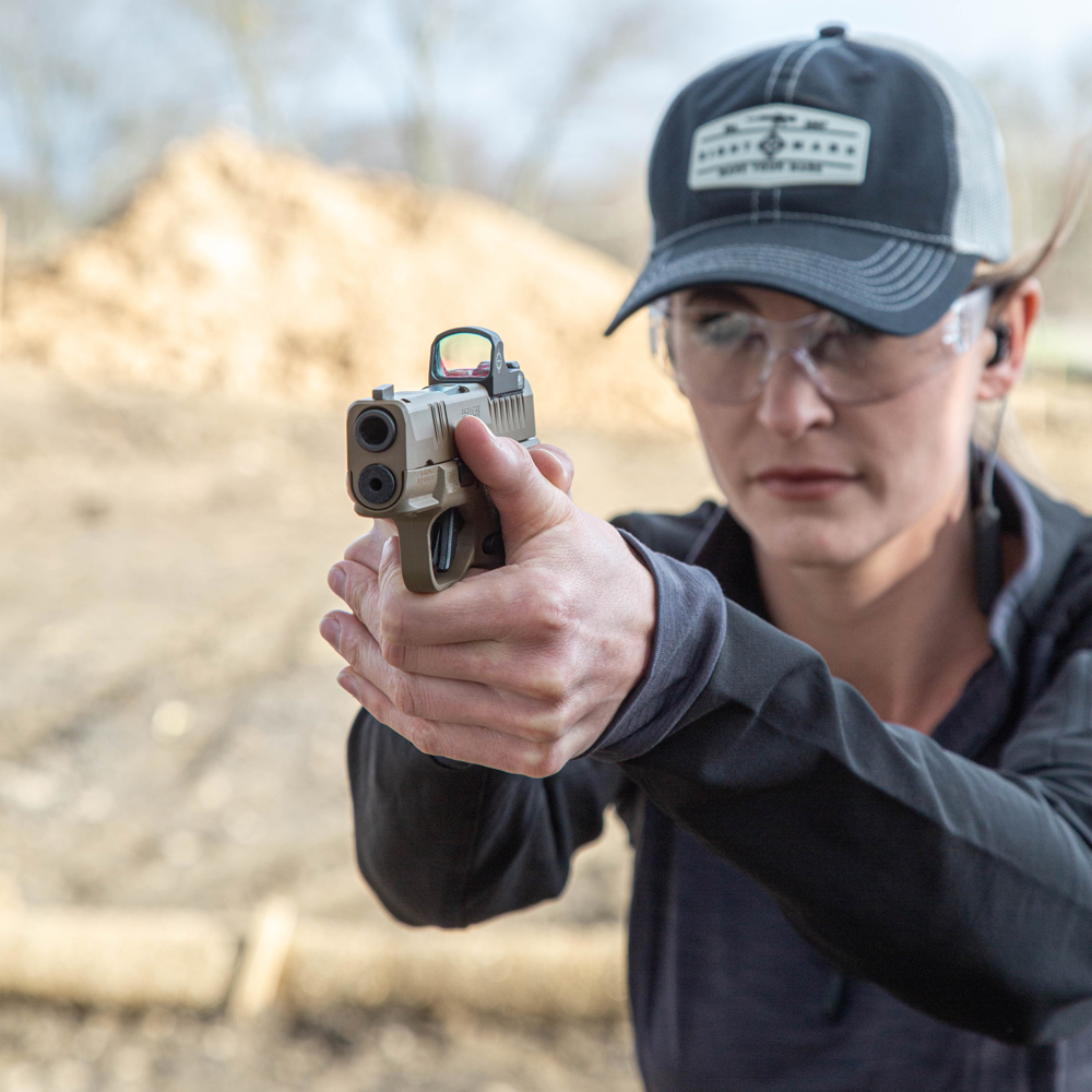 knife.bg-Компактен пистолетен бързомер Sightmark Mini Shot A-Spec M3-9 Ред дот бързомер за пистолет