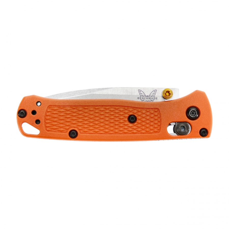 knife.bg-Сгъваем нож Benchmade 533 Mini Bugout – Ултралек, стомана S30V, оранжев 4 benchmade bugout mini