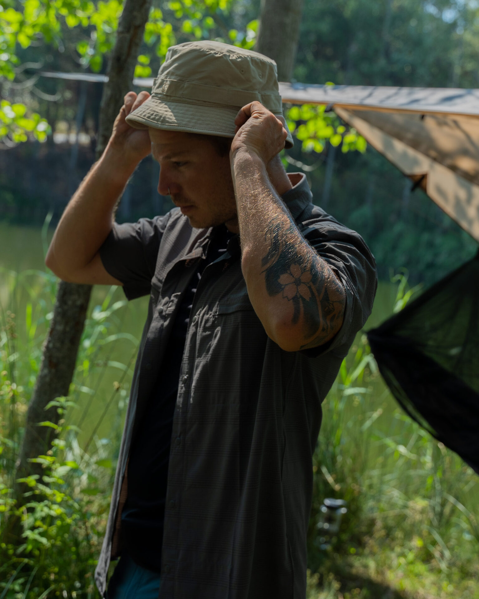 Knife.bg-Тактическа шапка тип идиотка Gobi Bucket Hat-1 Тактическа шапка тип идиотка Gobi Bucket Hat
