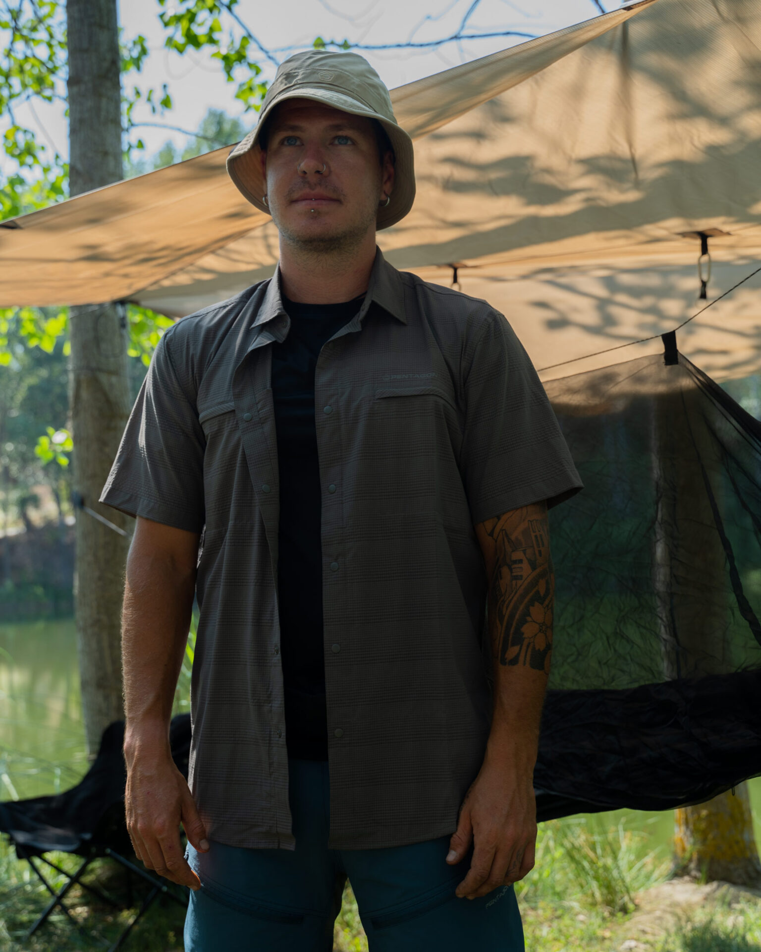 Knife.bg-Тактическа шапка тип идиотка Gobi Bucket Hat-3 Тактическа шапка тип идиотка Gobi Bucket Hat