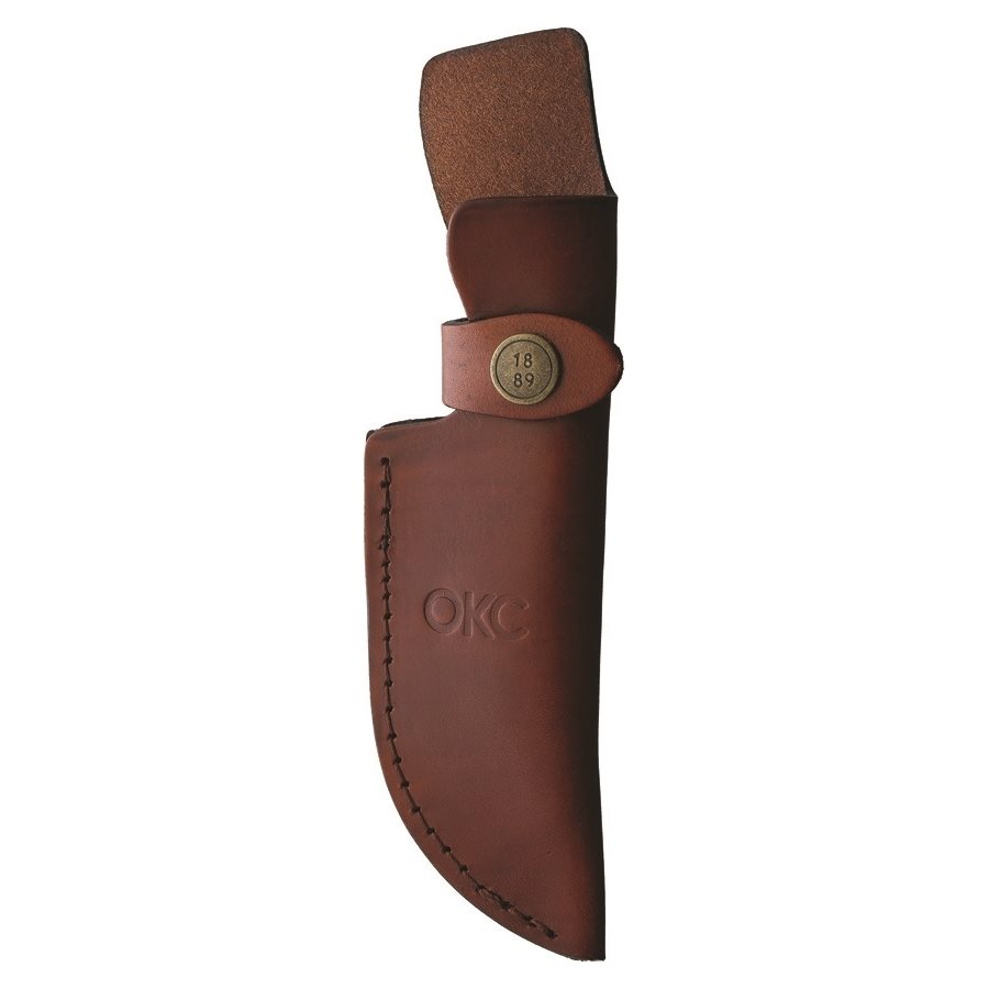 Knife.bg-Туристически нож с кожена кания Ontario Knife Company - Hiking-1