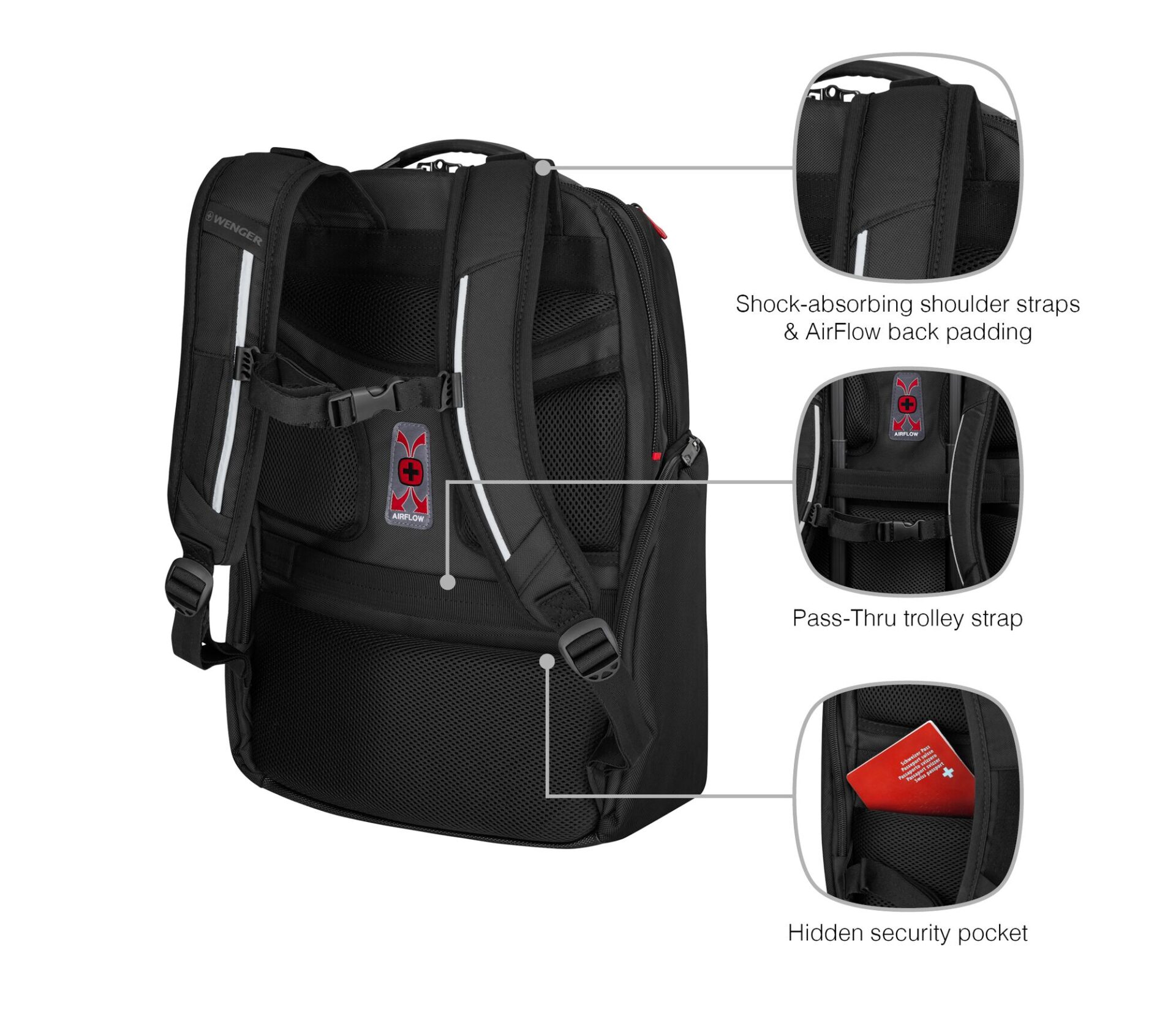 Раница за лаптоп Wenger Meteor 17" 30л – Wenger Раница за лаптоп Wenger Meteor 17" 30л – Wenger