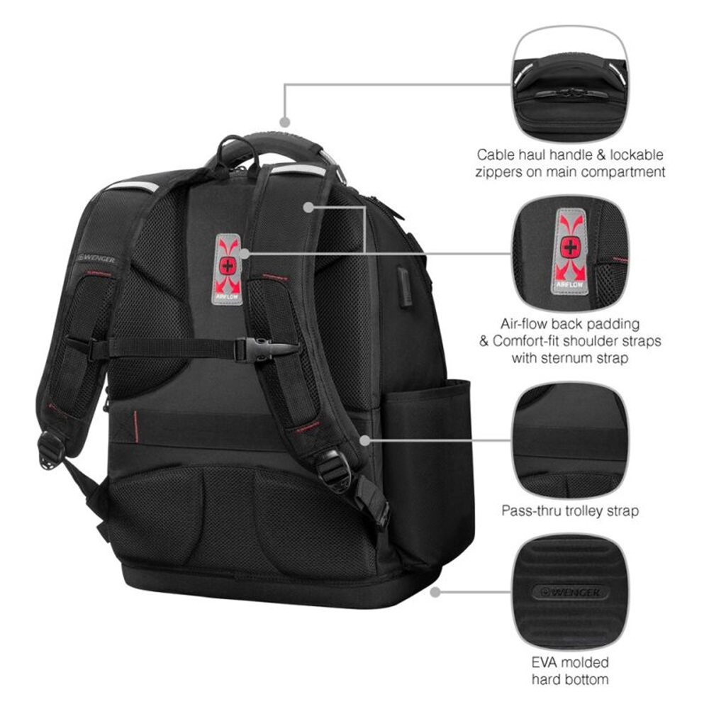 Раница за инструменти Wenger Tool Backpack Pro 36л 17" – Wenger Раница за инструменти Wenger Tool Backpack Pro 36л 17" – Wenger