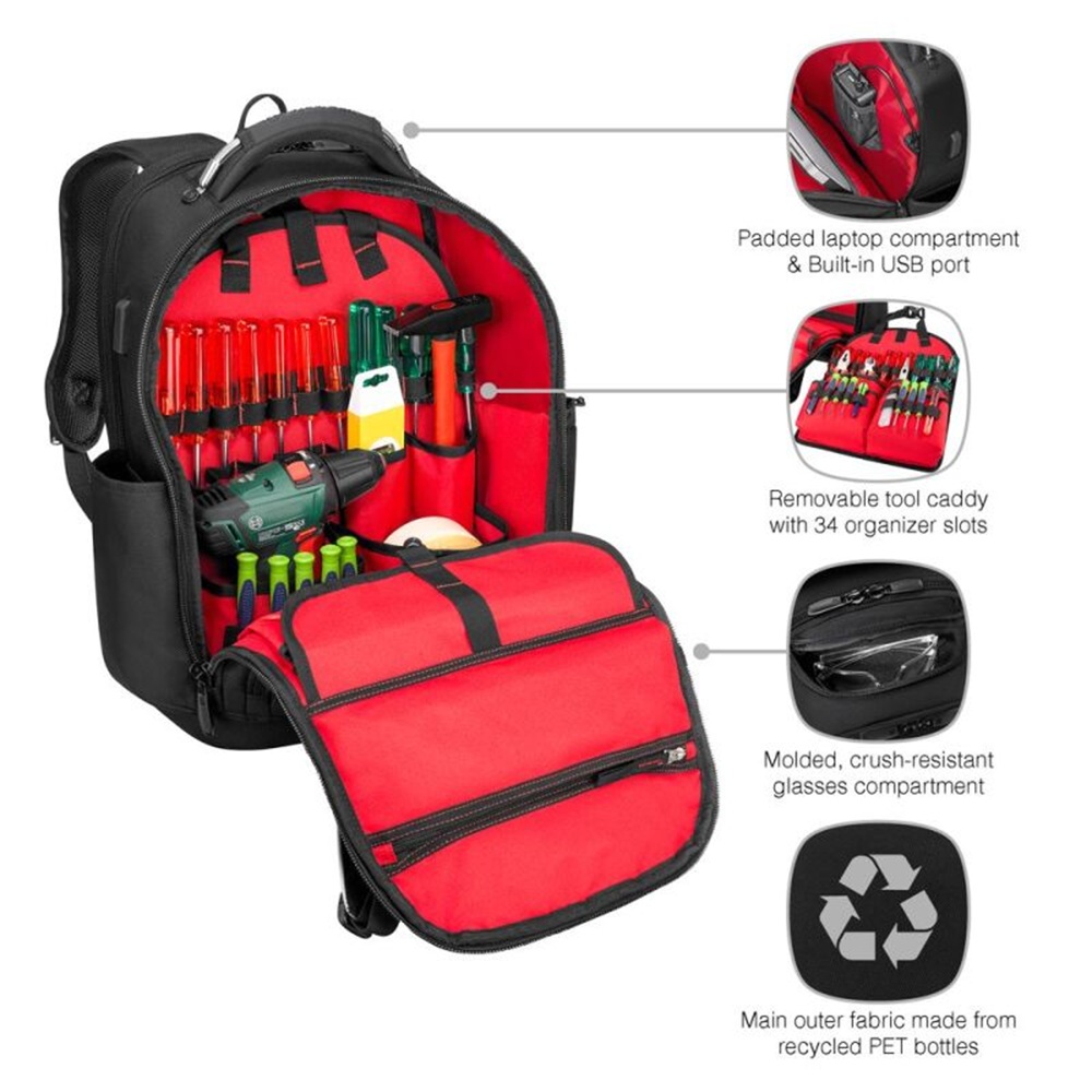 Раница за инструменти Wenger Tool Backpack Pro 36л 17" – Wenger Раница за инструменти Wenger Tool Backpack Pro 36л 17" – Wenger