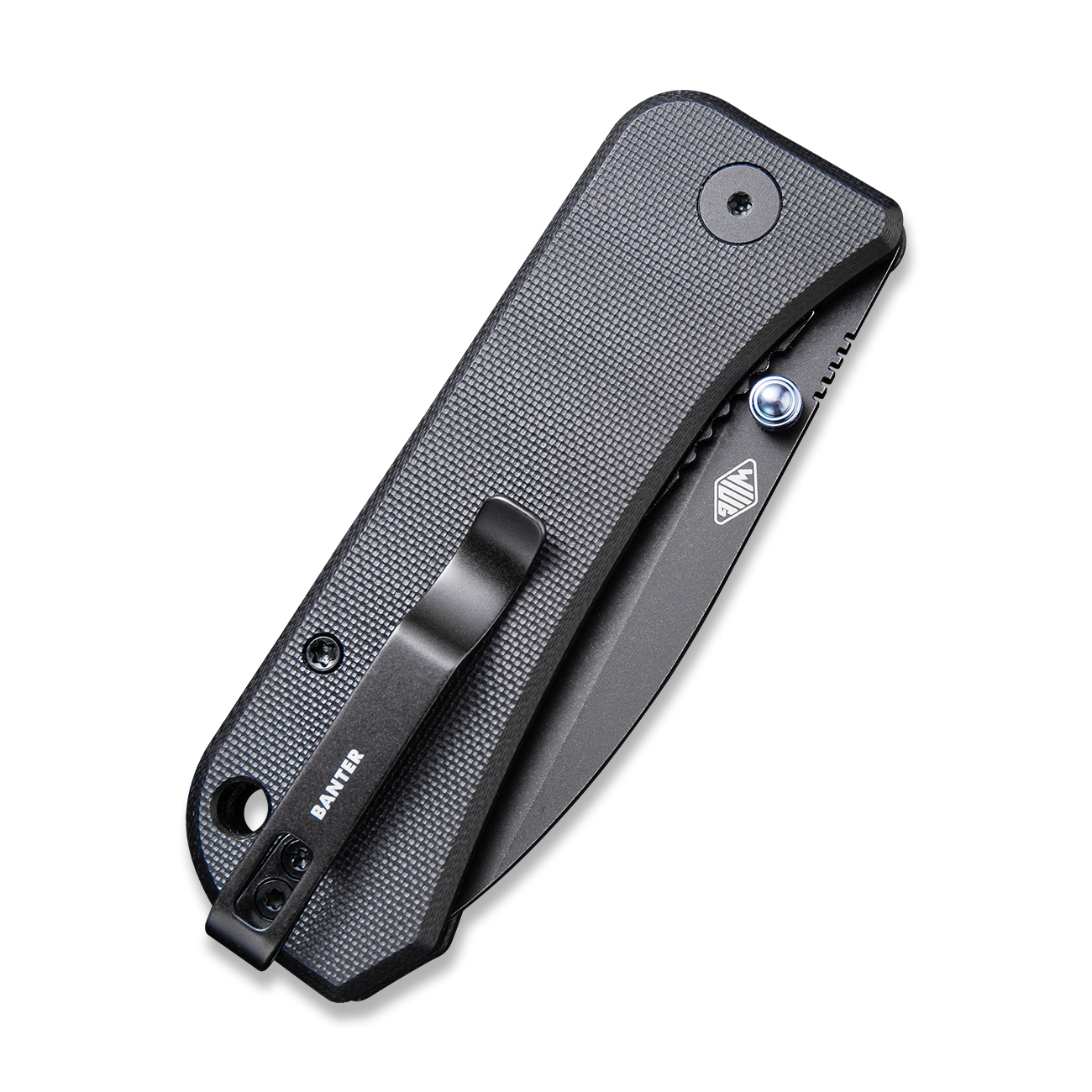 Джобен нож WE Knife Banter с G10 черна дръжка и CPM S35VN стомана Джобен нож WE Knife Banter с G10 черна дръжка и CPM S35VN стомана