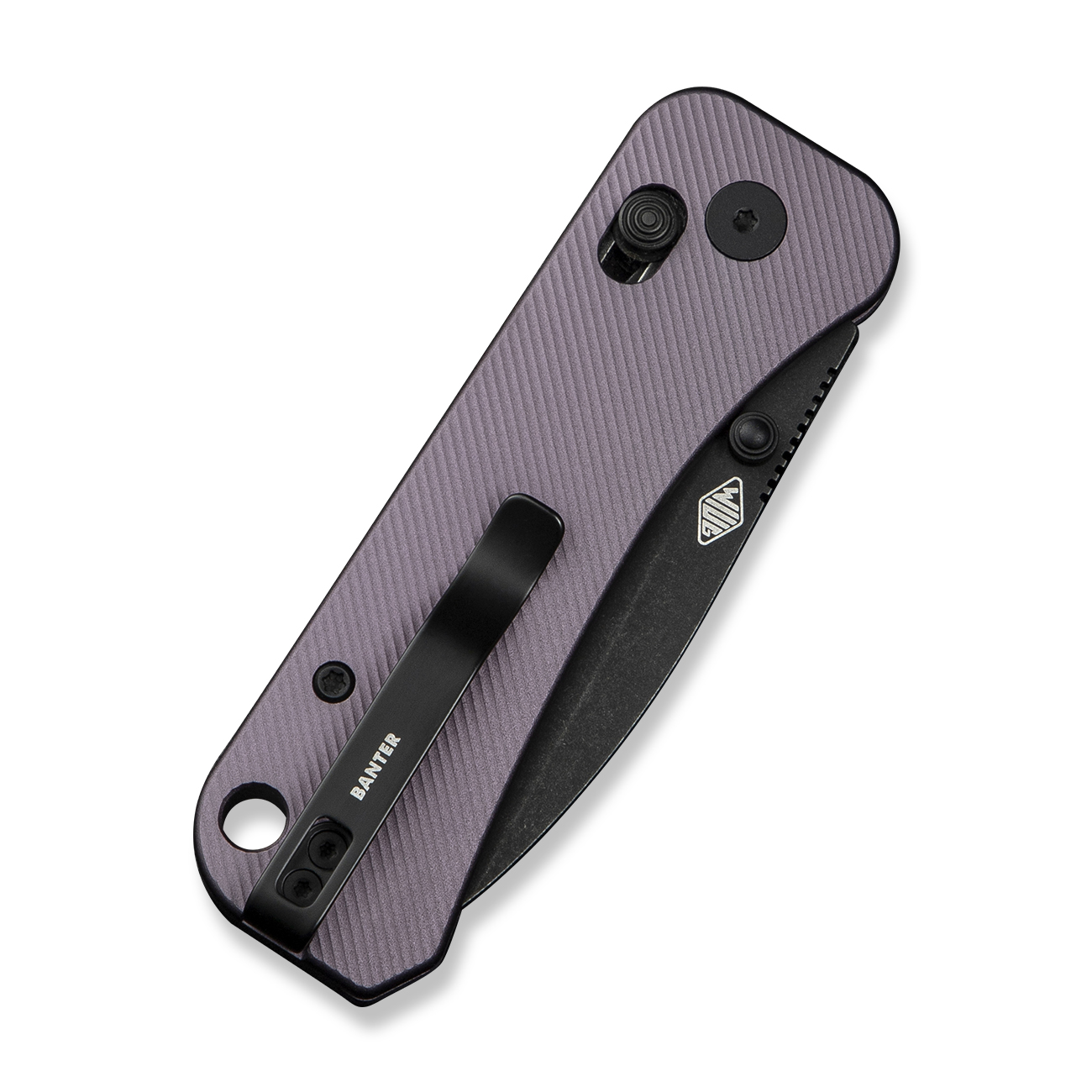 Джобен нож WE Knife Banter 2 с алуминиева лилава дръжка и CPM S35VN стомана Джобен нож WE Knife Banter 2 с алуминиева лилава дръжка и CPM S35VN стомана