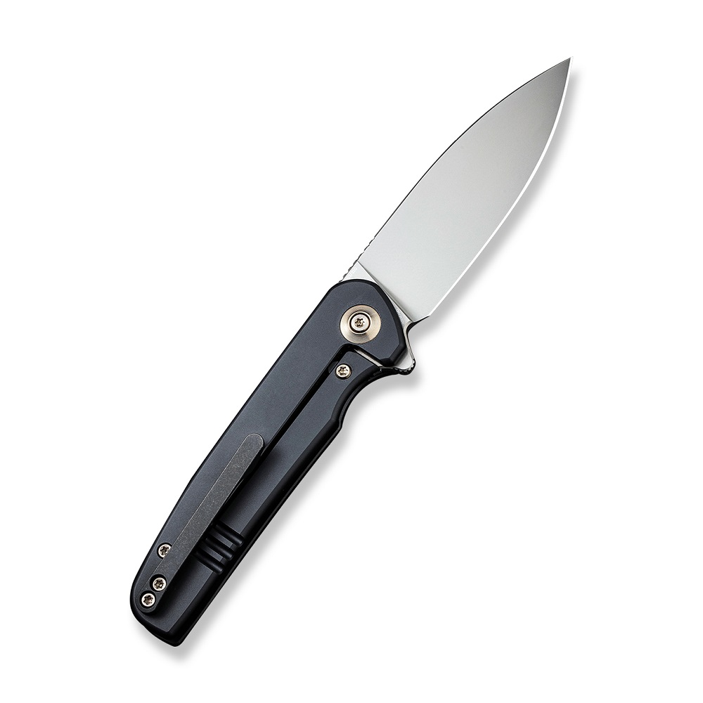 Джобен нож WE Knife Shakan с титаниева черно-синя дръжка и CPM 20CV стомана Джобен нож WE Knife Shakan с титаниева черно-синя дръжка и CPM 20CV стомана