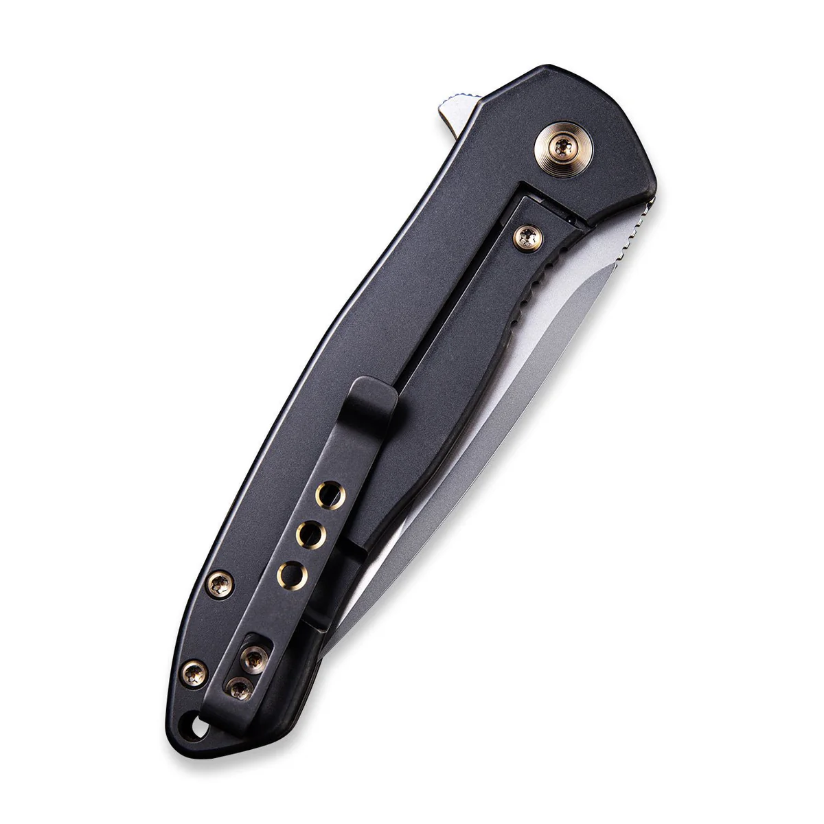 knife.bg-Джобен нож WE Knife Kitefin с титаниева черна дръжка и CPM S35VN стомана-2 knife.bg-Джобен нож WE Knife Kitefin с титаниева черна дръжка и CPM S35VN стомана-