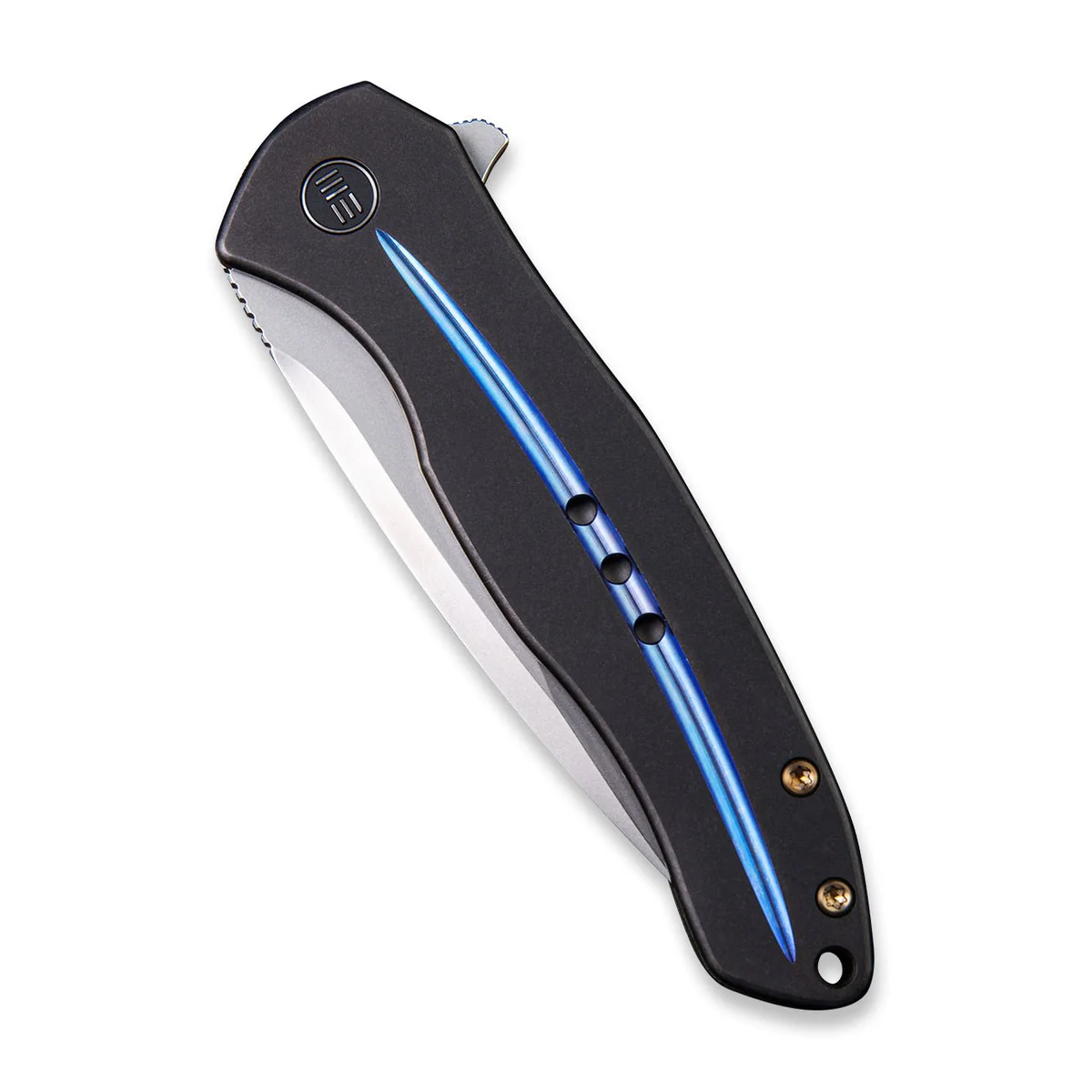 knife.bg-Джобен нож WE Knife Kitefin с титаниева черна дръжка и CPM S35VN стомана-3 knife.bg-Джобен нож WE Knife Kitefin с титаниева черна дръжка и CPM S35VN стомана-
