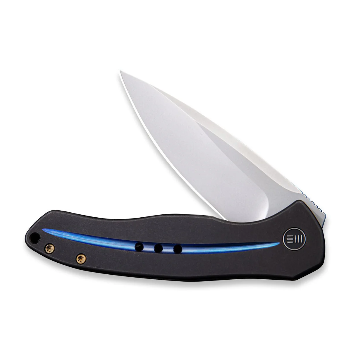 knife.bg-Джобен нож WE Knife Kitefin с титаниева черна дръжка и CPM S35VN стомана-5 knife.bg-Джобен нож WE Knife Kitefin с титаниева черна дръжка и CPM S35VN стомана-