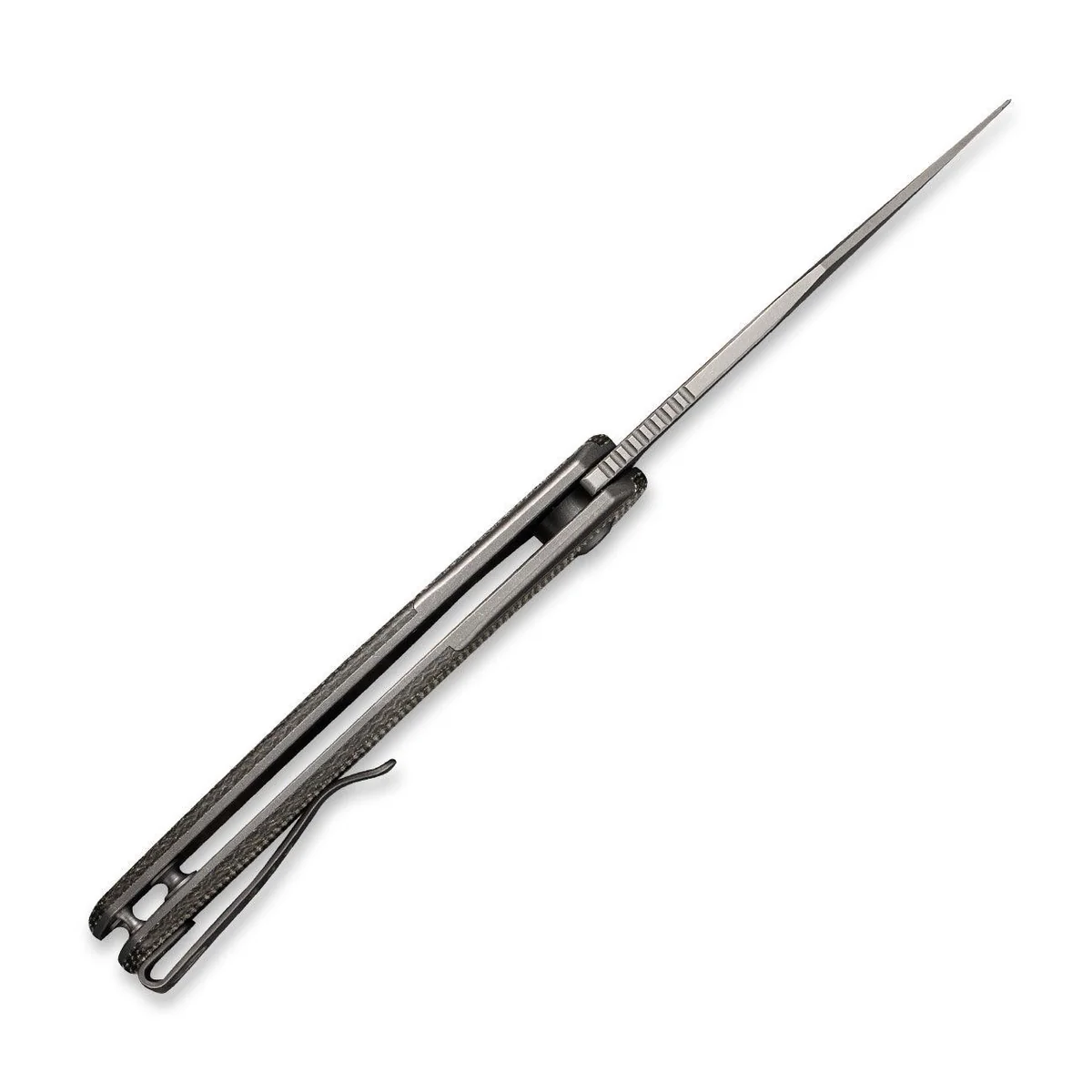 knife.bg-Джобен нож WE Knife Snick с черна дръжка от мраморни въглеродни влакна и S35VN стомана-1 Джобен нож WE Knife с черна дръжка от мраморни въглеродни влакна и S35VN стомана