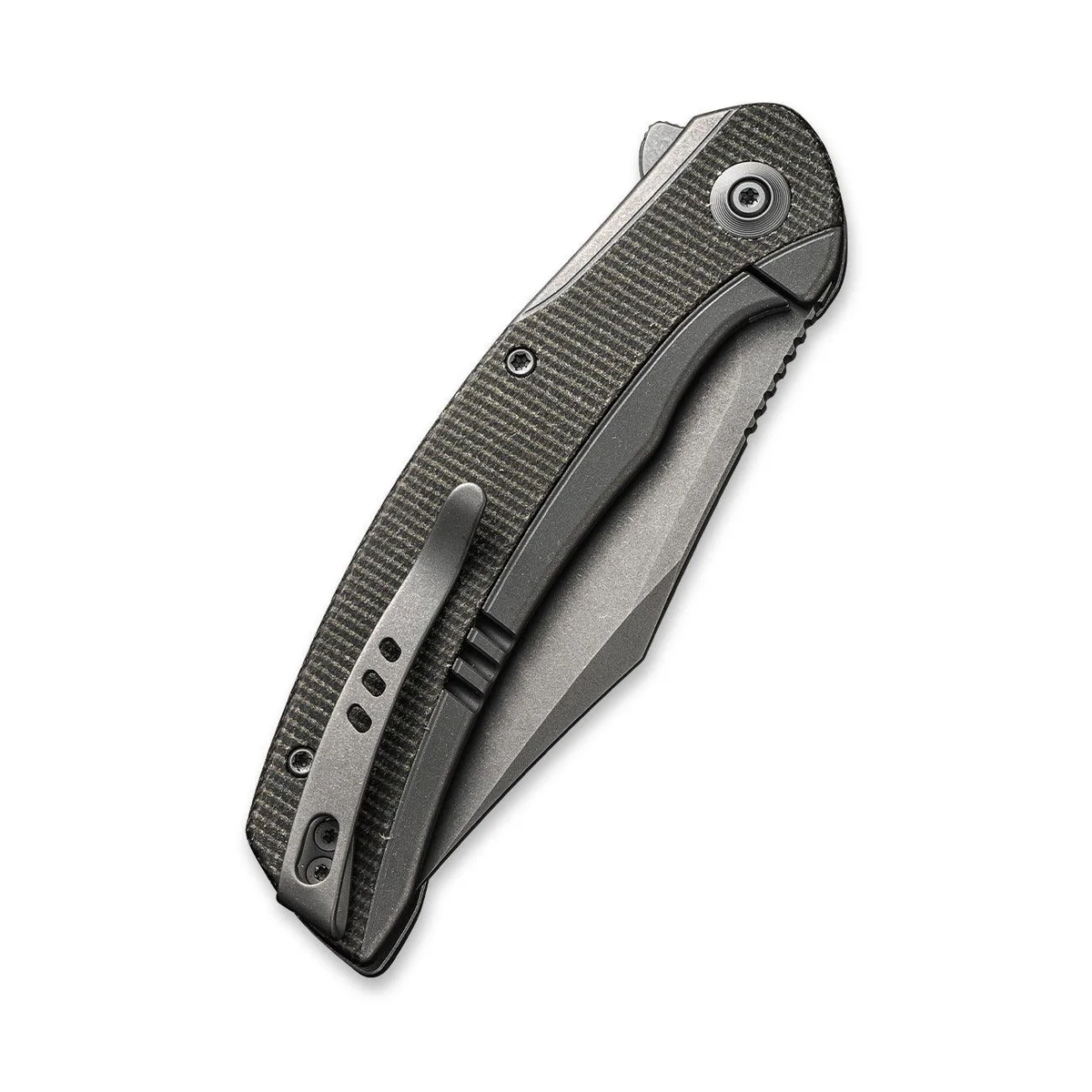 knife.bg-Джобен нож WE Knife Snick с черна дръжка от мраморни въглеродни влакна и S35VN стомана-4 Джобен нож WE Knife с черна дръжка от мраморни въглеродни влакна и S35VN стомана