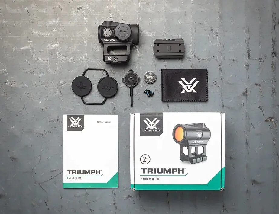 knife.bg-Компактен бързомер Vortex Triumph Red Dot TRI-RD2 7 бързомер Vortex Triumph