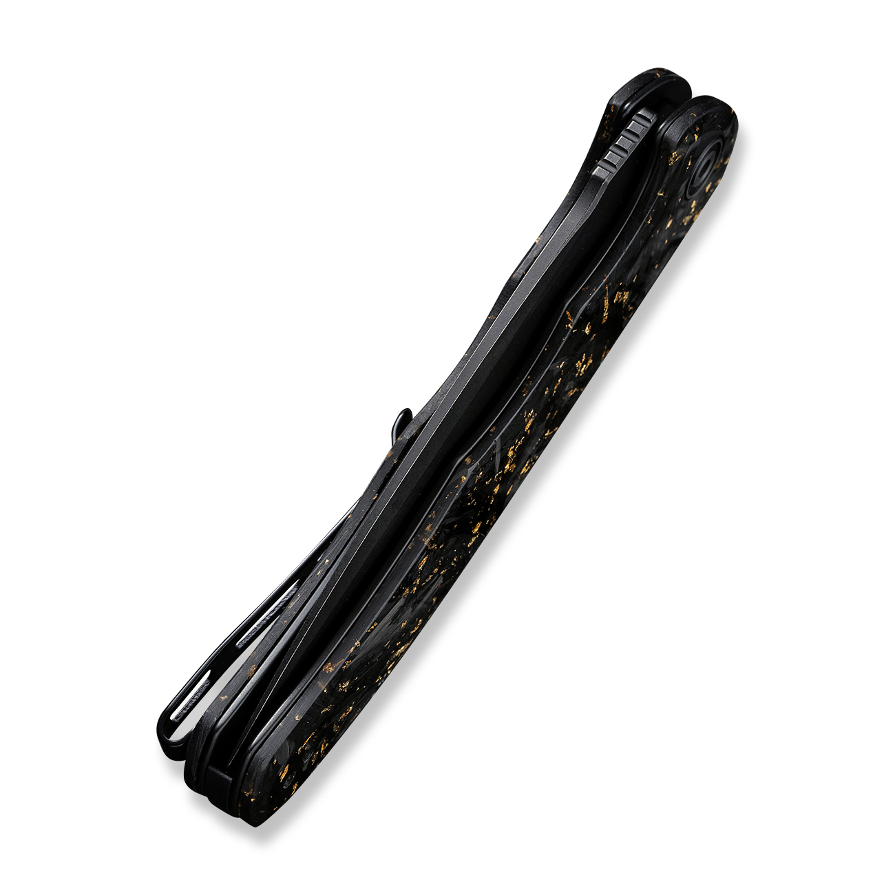 Knife.bg-Сгъваем нож Civivi Praxis Carbon Fiber & Gold Shred- C803J-4 Сгъваем нож Civivi Praxis Carbon Fiber & Gold Shred- C803J