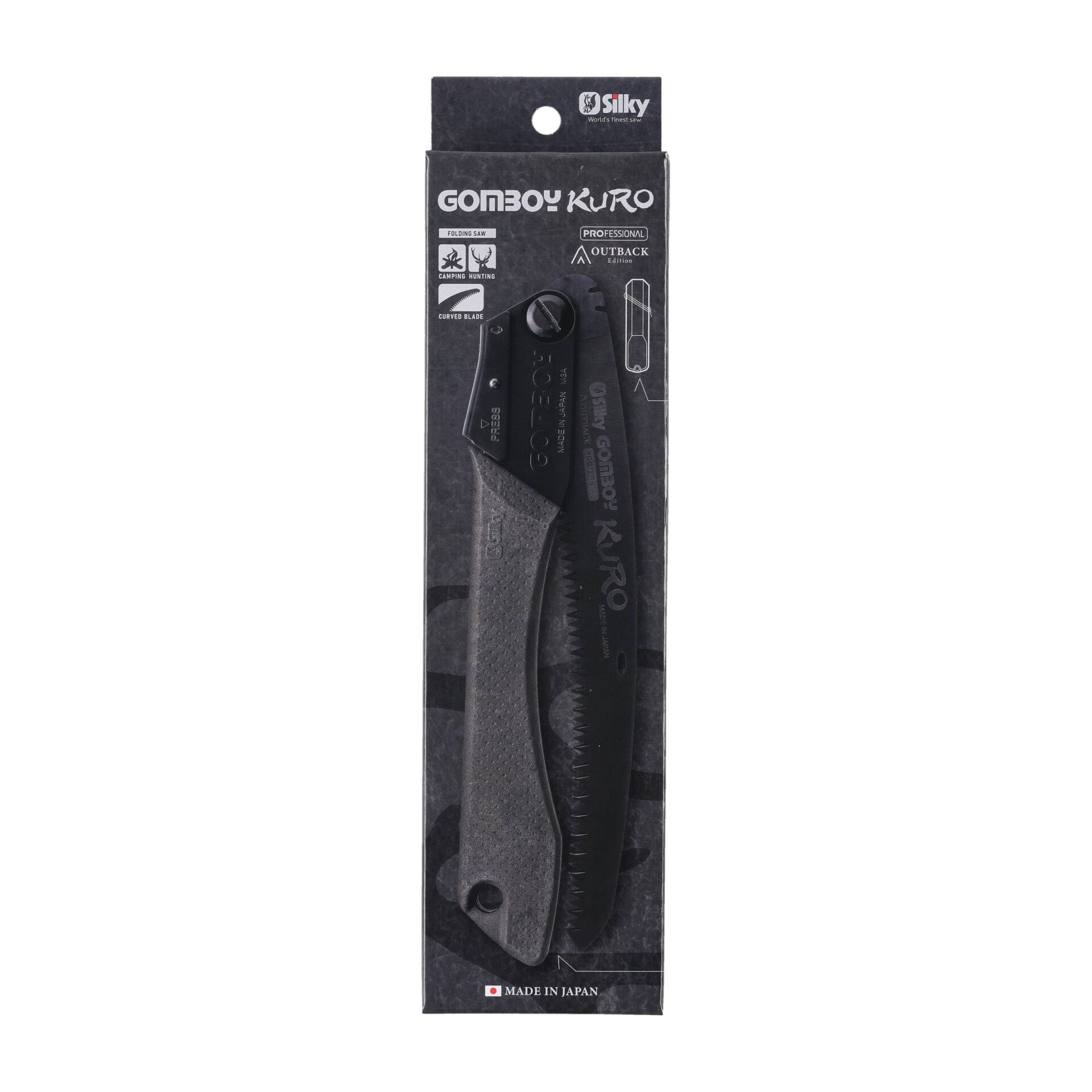 knife.bg-Сгъваем трион Gomboy Curve Outback KURO 240-8 - юбилейна лимитирана серия 7 Сгъваем трион Gomboy Curve